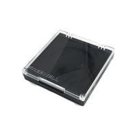 Freewell protective case for iPhone/Samsung filters, featuring a sleek black base and clear top for secure storage and easy access.