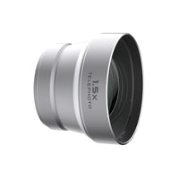 Freewell Fuji X100VI/X100V 1.5x Telephoto Lens achieve sharper, more detailed shots of distant subjects, perfect for wildlife photography, sports, and portraits.