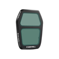 The Freewell DJI Air 3S Split ND8/PL /ND16/PL filters provide excellent light reduction and glare control, ensuring balanced exposure and enhanced color contrast for stunning aerial footage in moderate to bright lighting conditions.