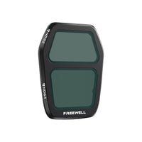 Freewell DJI Air 3S Split ND32/ND64 filter reduces overexposure for enhanced drone footage, providing optimal light control and vibrant, clear shots in bright conditions.