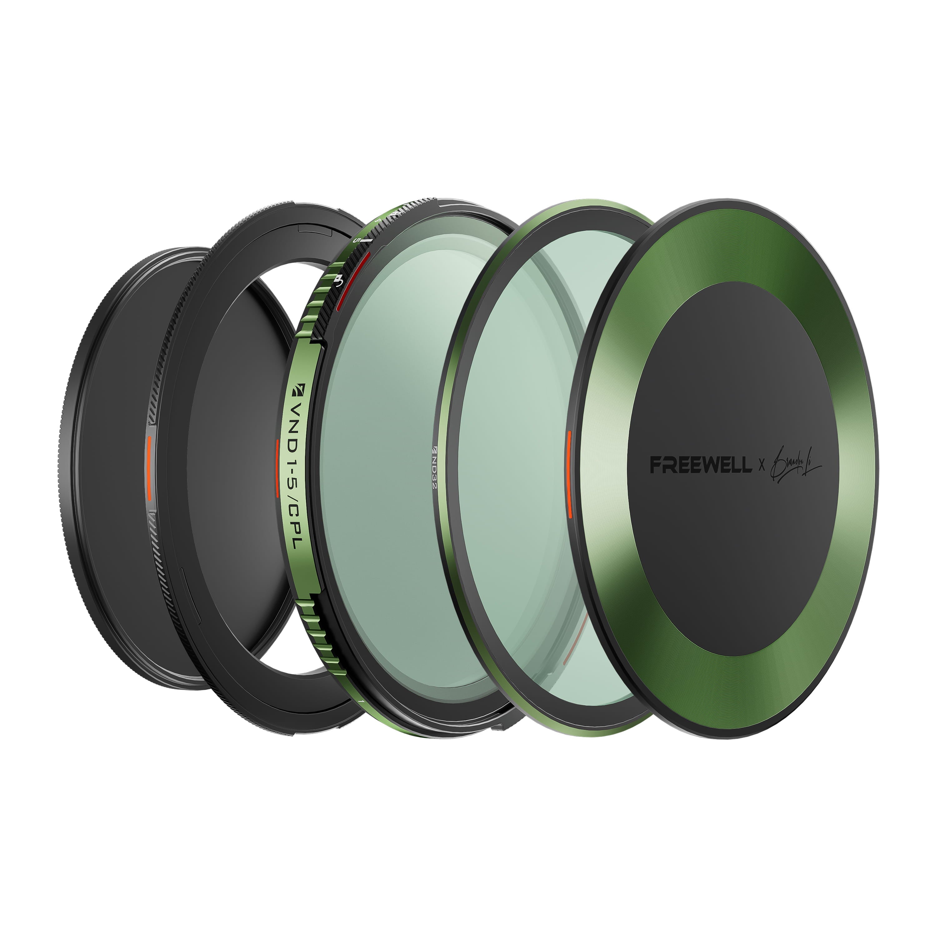 Brandon Li x Freewell 86mm Variable ND/CPL & ND32 Filter