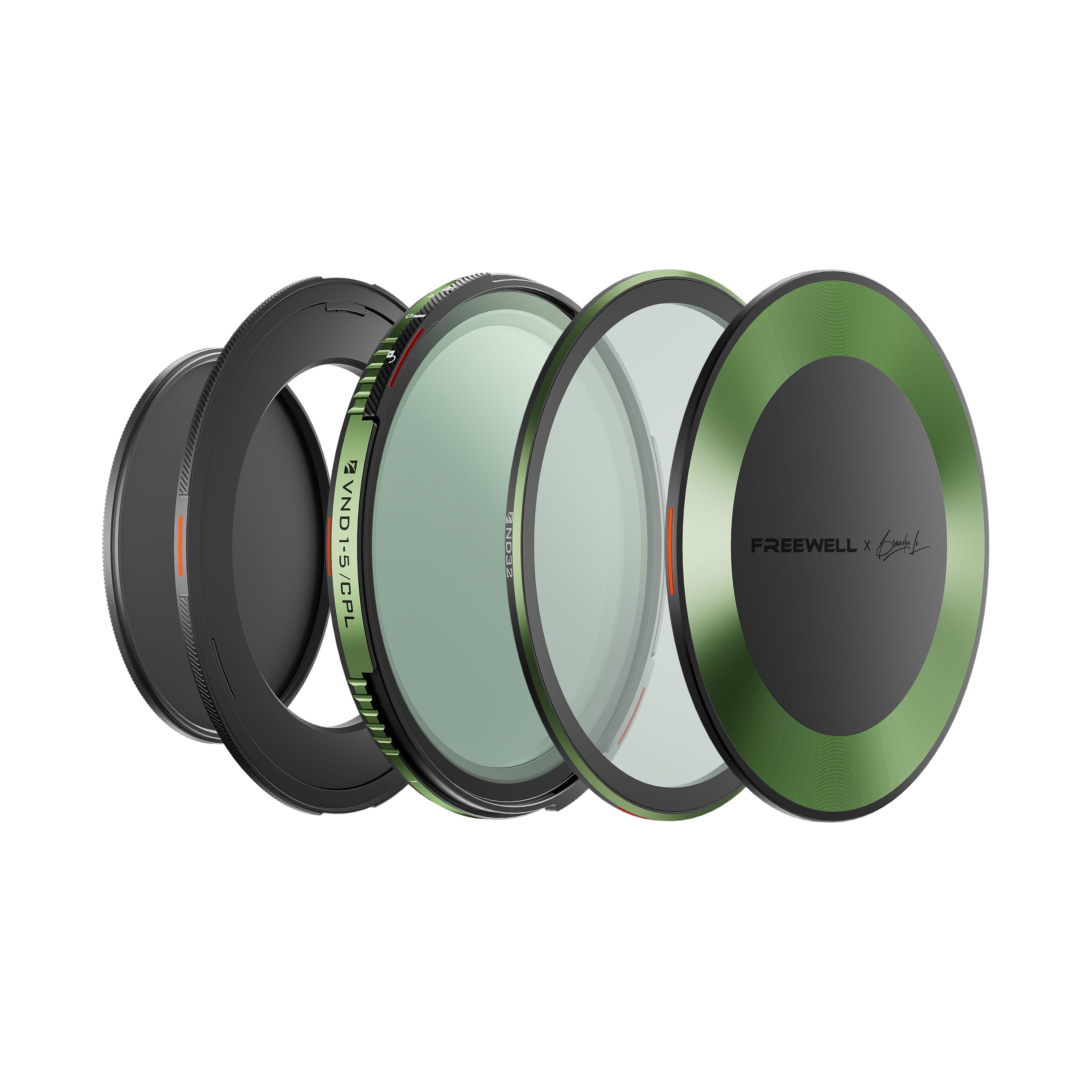 Brandon Li x Freewell Variable ND/CPL & ND32 Filter - 67mm