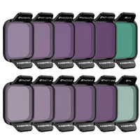 DJI Flip drone filters by Freewell Pack of 12 ND8,16,32,64,128,1000, UV & Polarization Filters