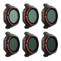 a set of 6 ND/PL filters for dji mini 5 pro