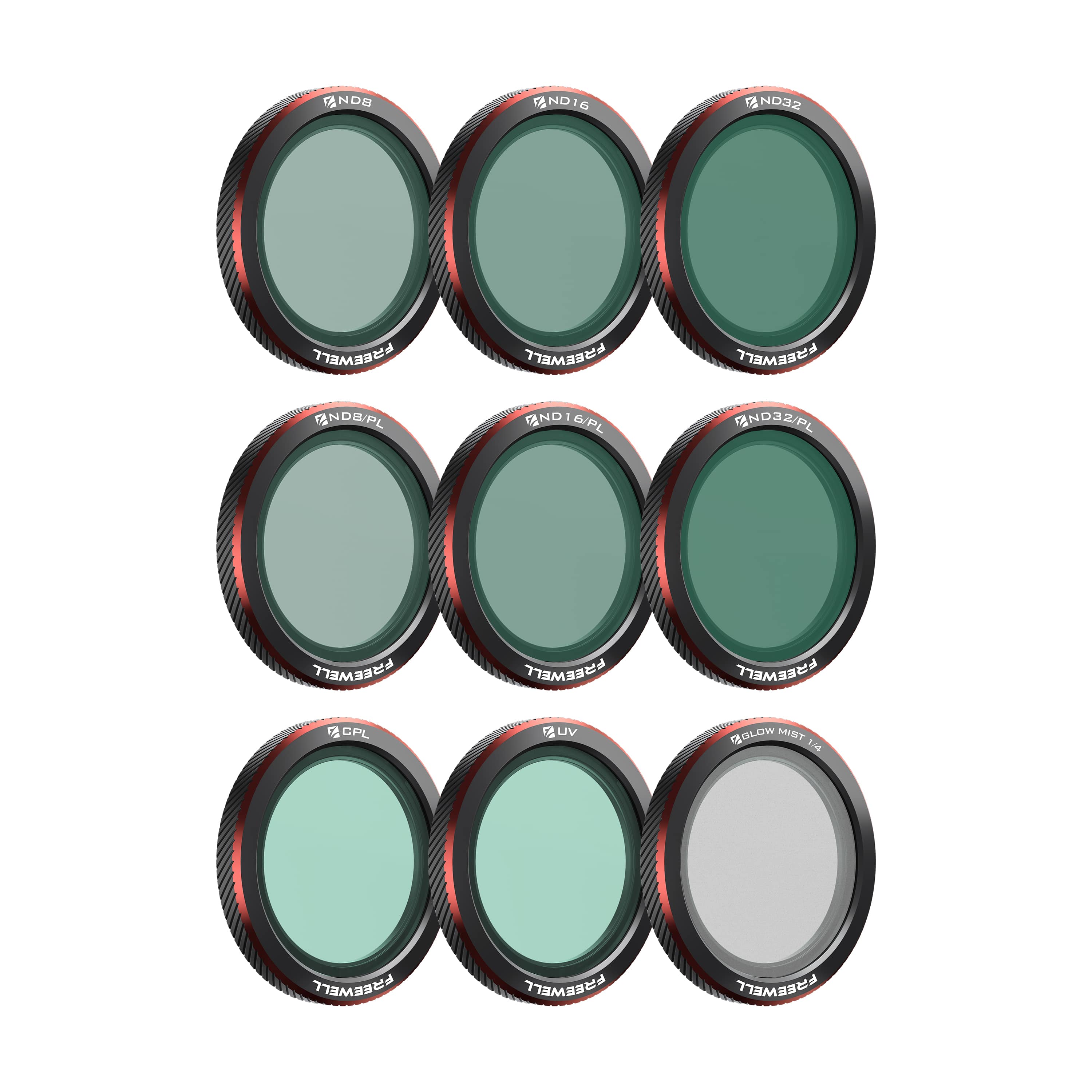 DJI Neo 2 Filter Mega 9 Pack – ND, ND/PL CPL, UV & Glow Mist
