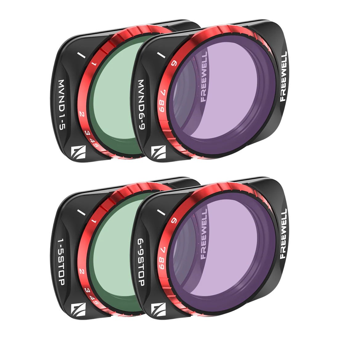 DJI Osmo Pocket 3 Filters Variable ND 4Pack - Freewell Gear