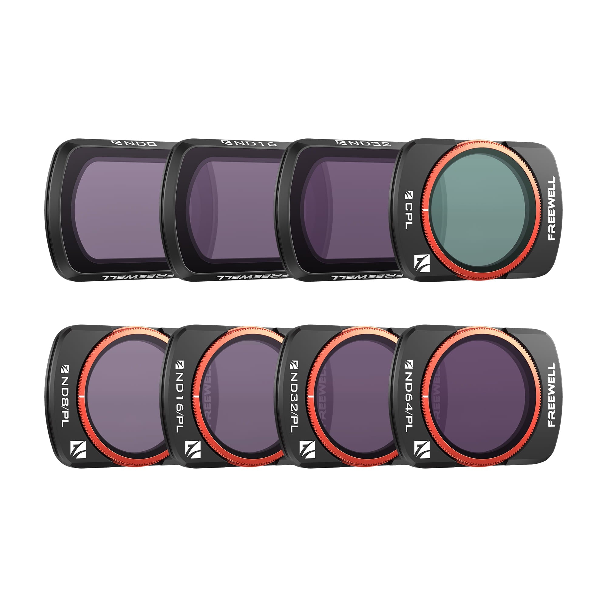 DJI Osmo Pocket 4/3 Filters All Day 8Pack – Freewell Gear