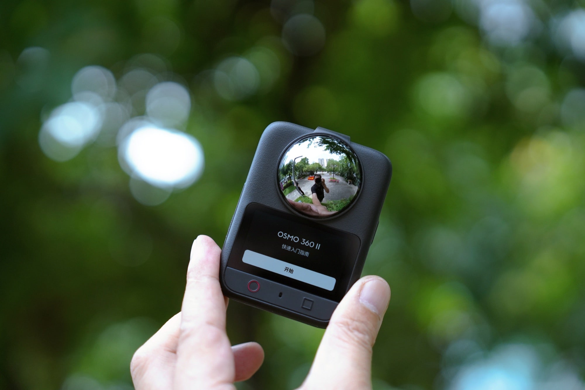Original DJI Osmo 360 camera with Freewell ND filters