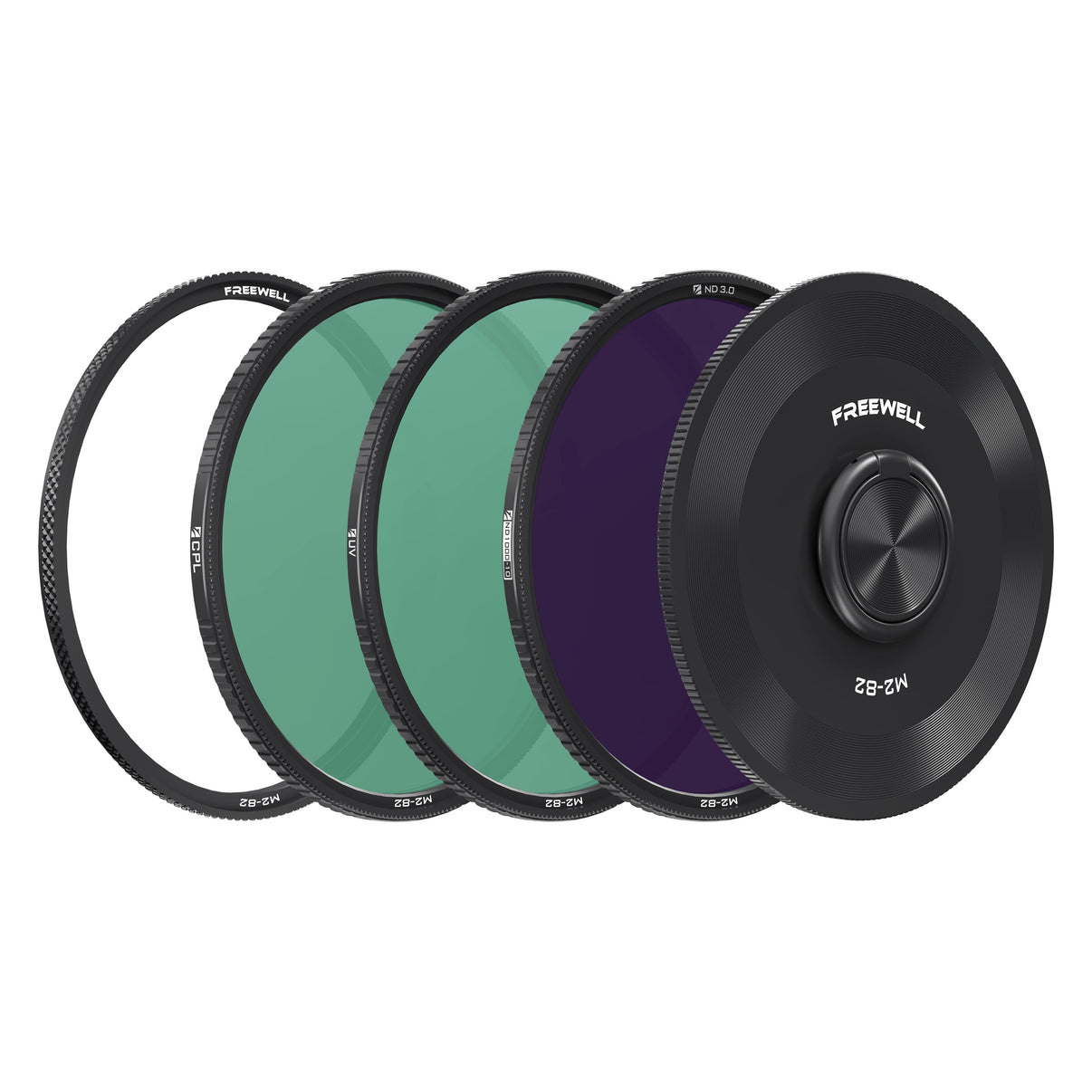 82mm M2 Magnetic Quick Swap 3Pack - Freewell Gear