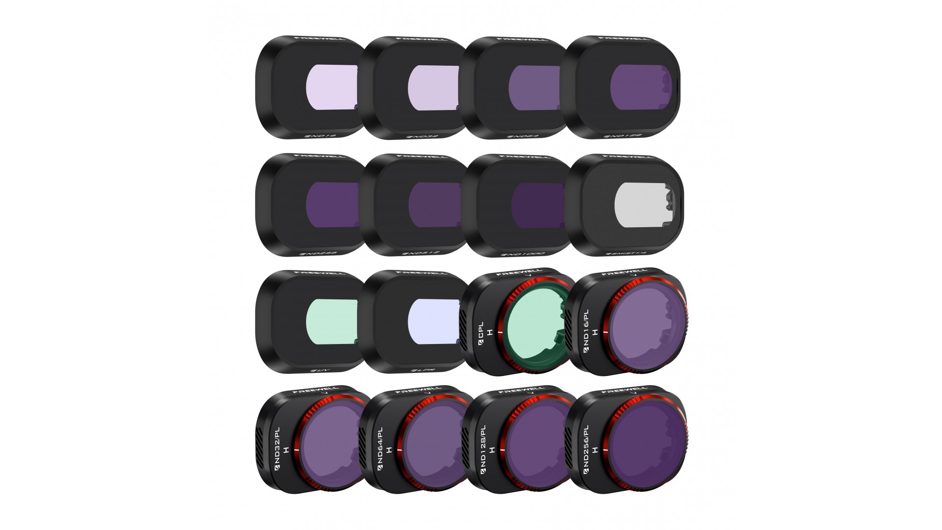 DJI Mini 4 Pro Mega Filter 16Pack - ND, ND/PL, UV, Mist & More