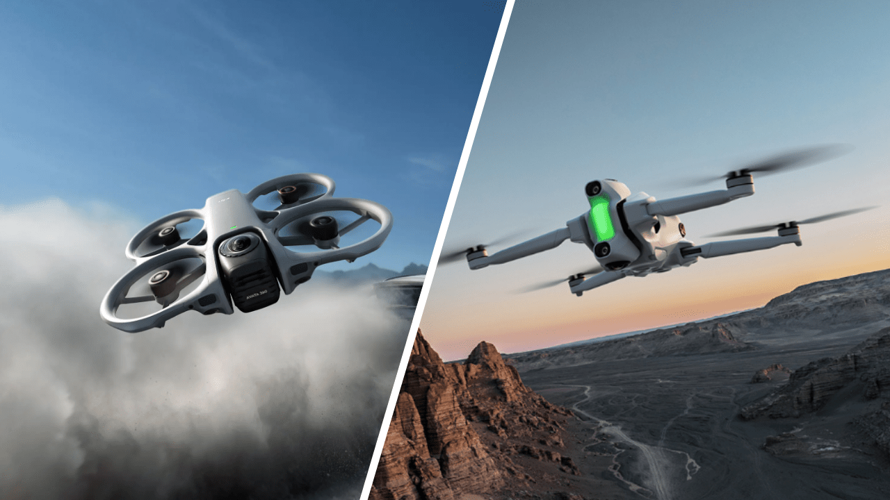 DJI Avata 360 対 Antigravity A1 ドローンの対決 – Freewell Gear