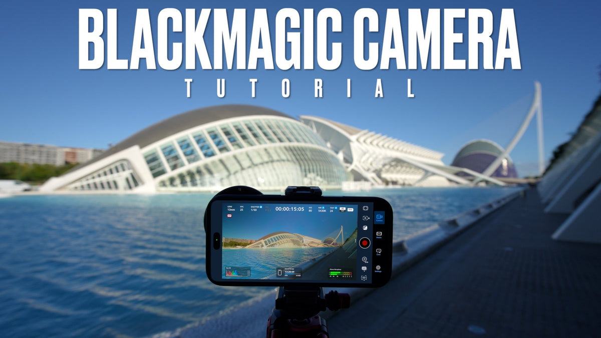 Blackmagic Camera tutorial on iPhone 18 Pro Max with Freewell filters