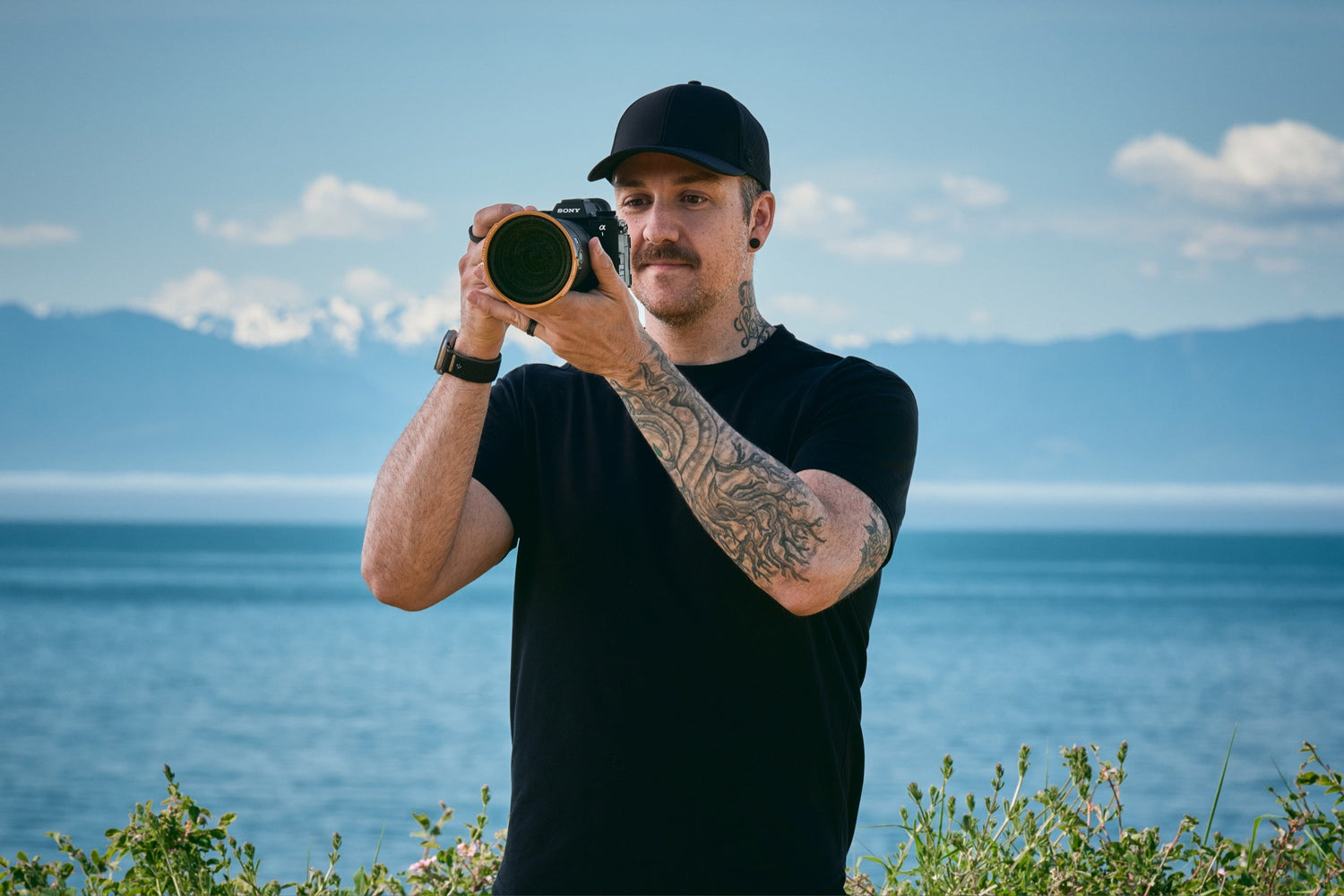 Dunna Did It shooting with the Freewell ultra-slim locking filter system