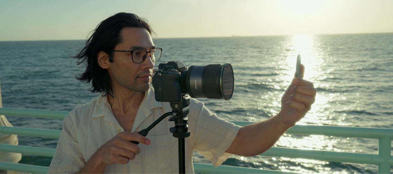 Freewell Brandon Li locking VND/CPL filter system for professional filmmaking