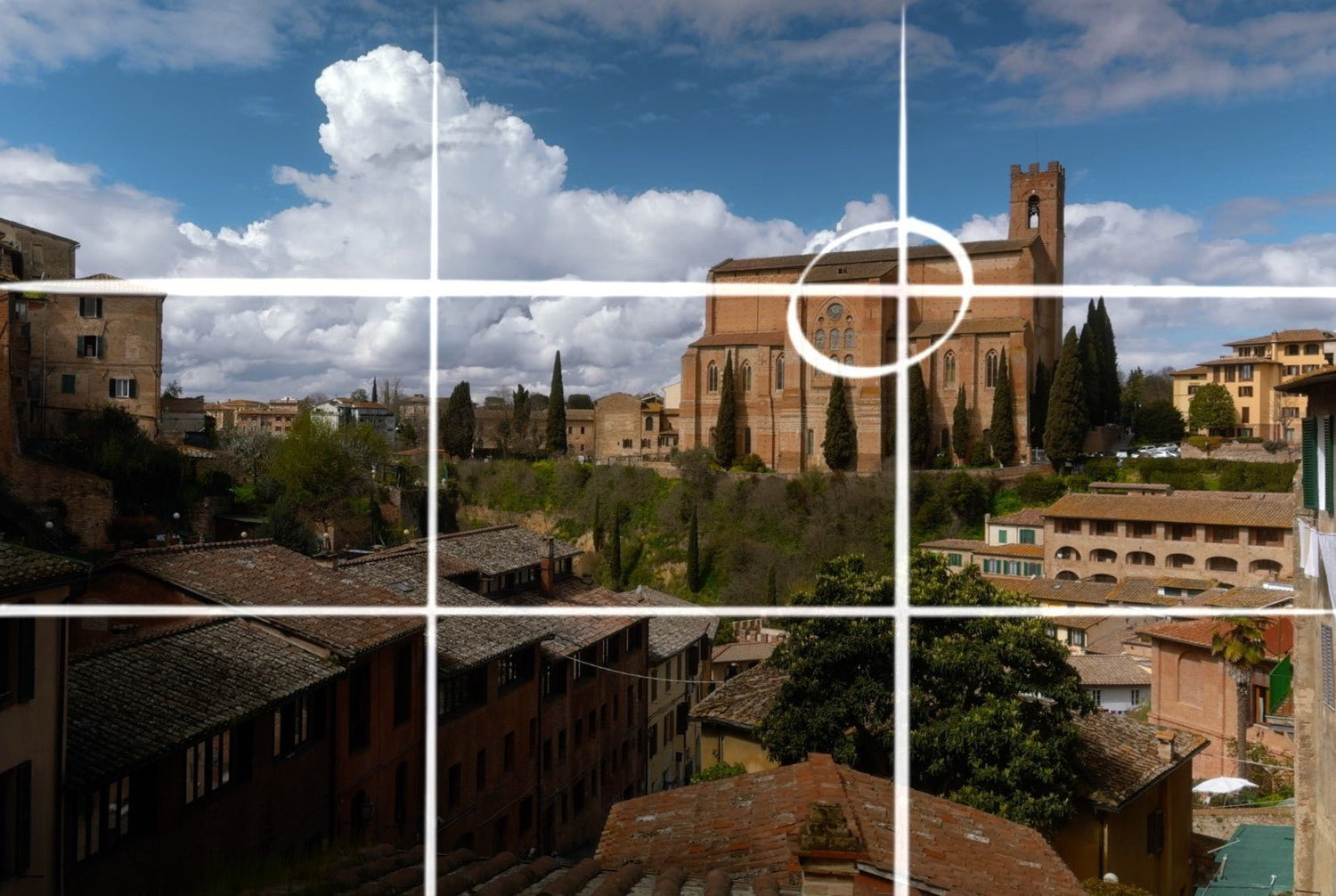 Photography composition examples illustrating rules for stronger visual framing