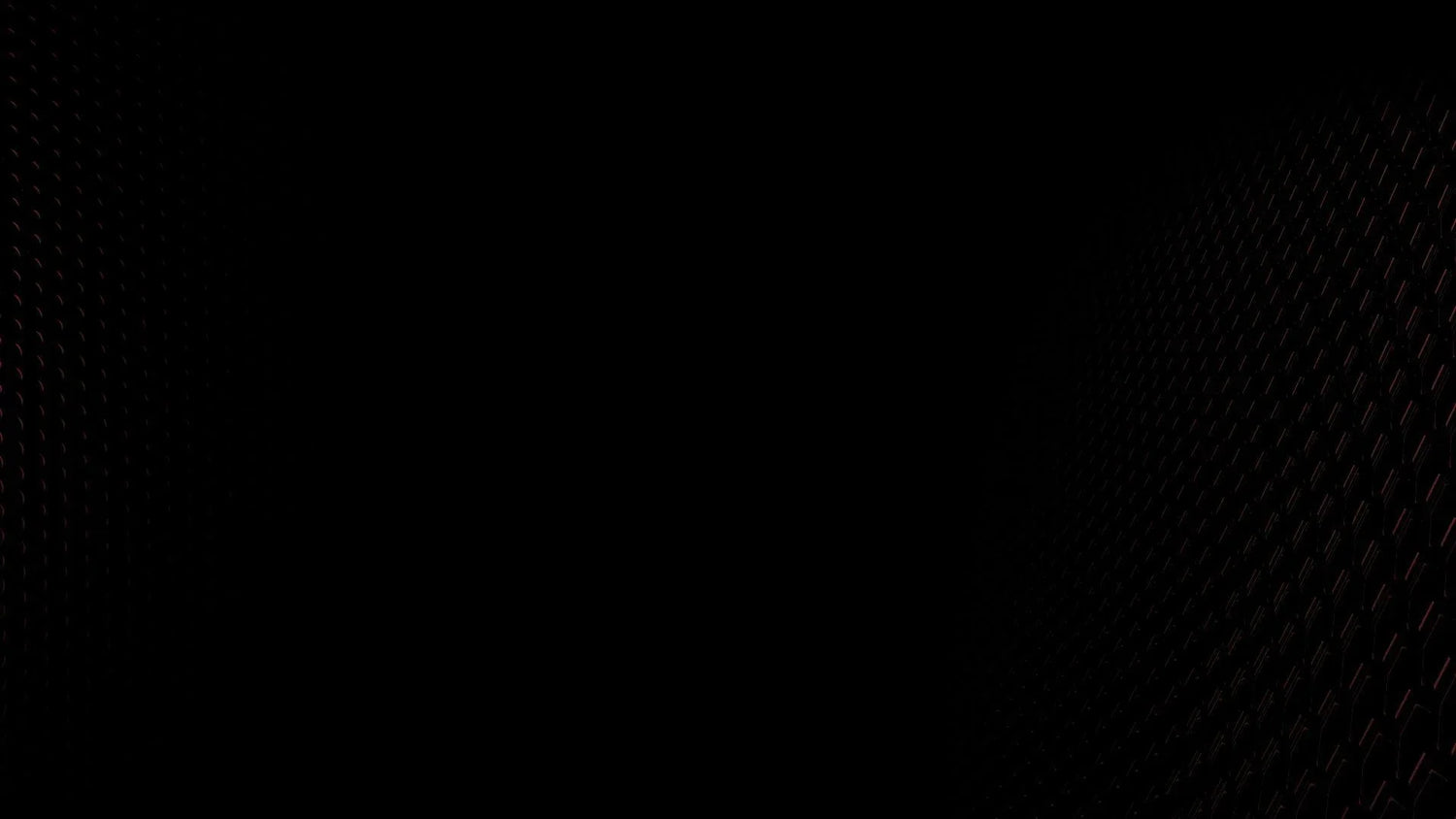 Black background.