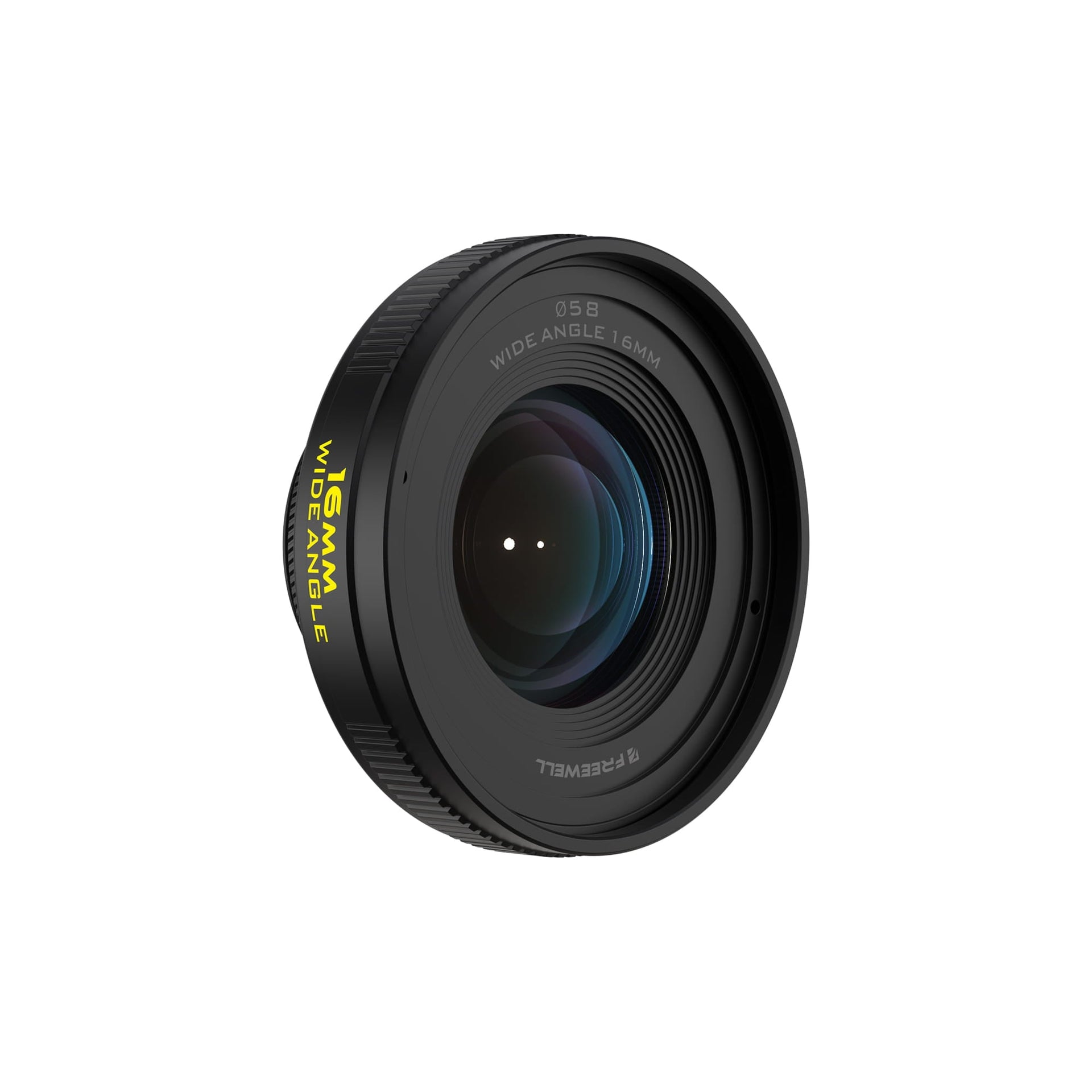 Obiettivo ultra grandangolare 0.43X con porzione macro 49