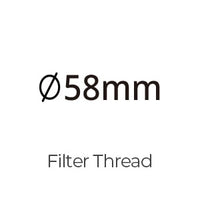 58mm filter thread on freewell anamorphic lens