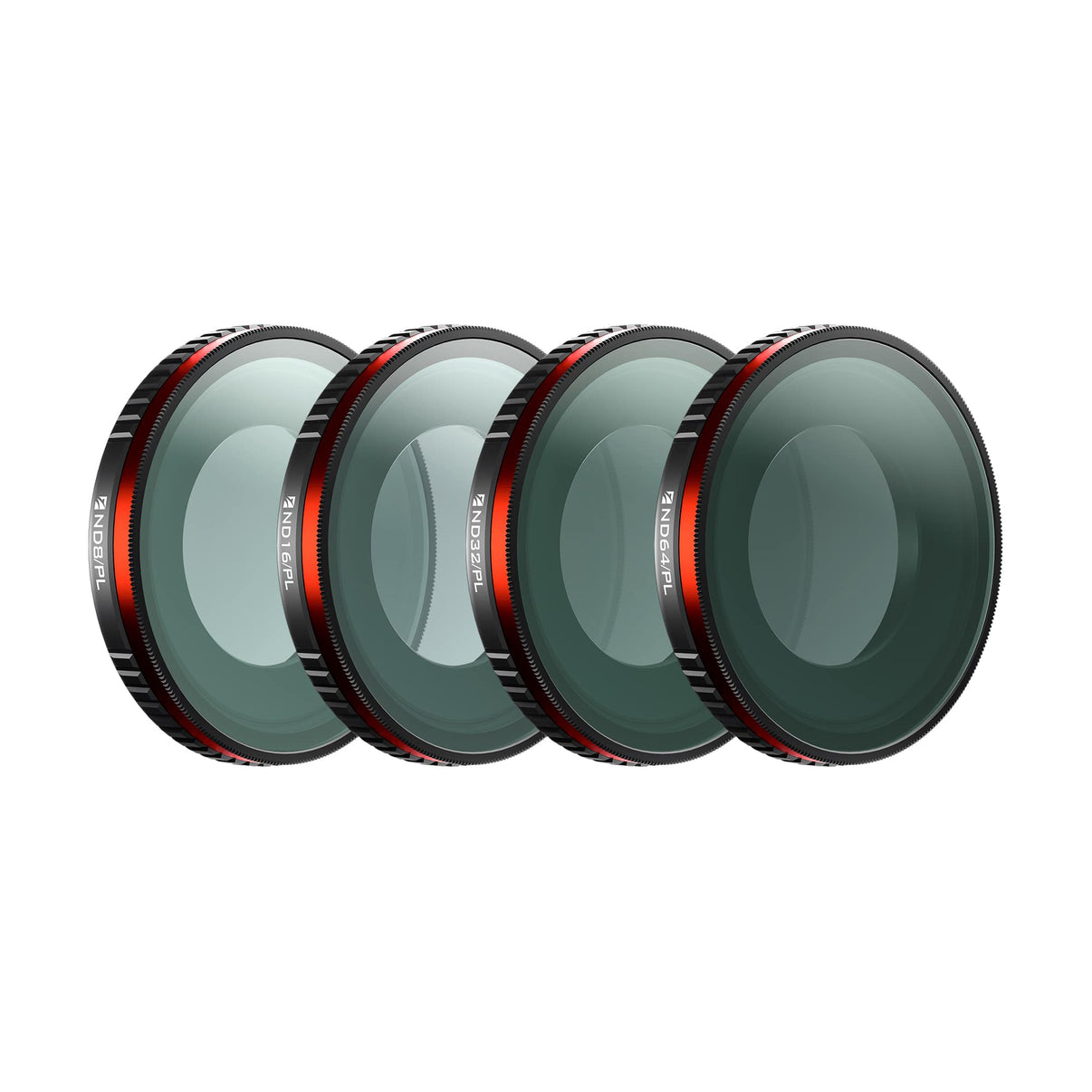 Insta360 GO Ultra ND/PL filters 4 pack including ND8/PL, ND16/PL, ND32/PL, and ND64/PL from Freewell.
