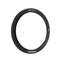 Freewell K2 77mm step-up ring designed for use with K2 Versatile Magnetic Filter System