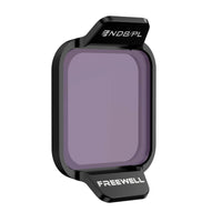 Freewell DJI Flip ND8/PL filter reduces light exposure by 3 stops and minimizes reflections, perfect for capturing clear, vibrant images with enhanced contrast in moderately bright conditions.