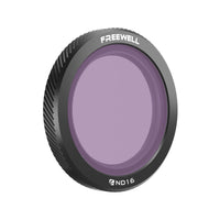 Freewell ND16 filter for DJI Neo helps reduce light exposure, ideal for shooting in moderately bright conditions, providing smooth footage with controlled shutter speed.