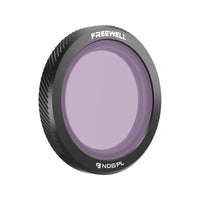 Freewell ND8/PL filter for DJI Neo combines light reduction and polarizing effect, minimizing reflections and enhancing color saturation for clearer, more vibrant shots in bright conditions.