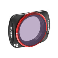 Freewell Pocket 3 ND8/PL filter combines 3-stop neutral density with polarization, reducing glare and reflections, ideal for outdoor filming in moderate lighting conditions.
