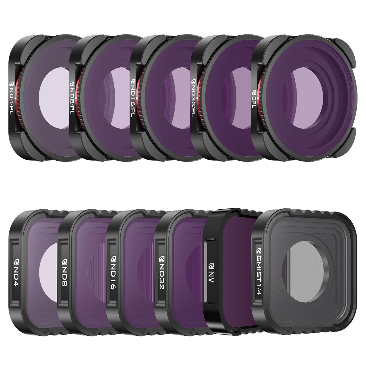 GoPro Hero13/12/11/10/9 Black ND Filters All Day Kit from Freewell