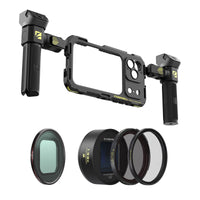 iPhone Genius Rig Blue Cine Kit - iPhone 17 Pro Max- Freewell Gear