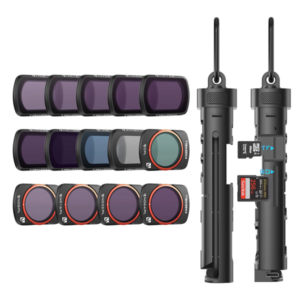 DJI Osmo Pocket 4/3 フィルターキット + SD/マイクロ SD カード