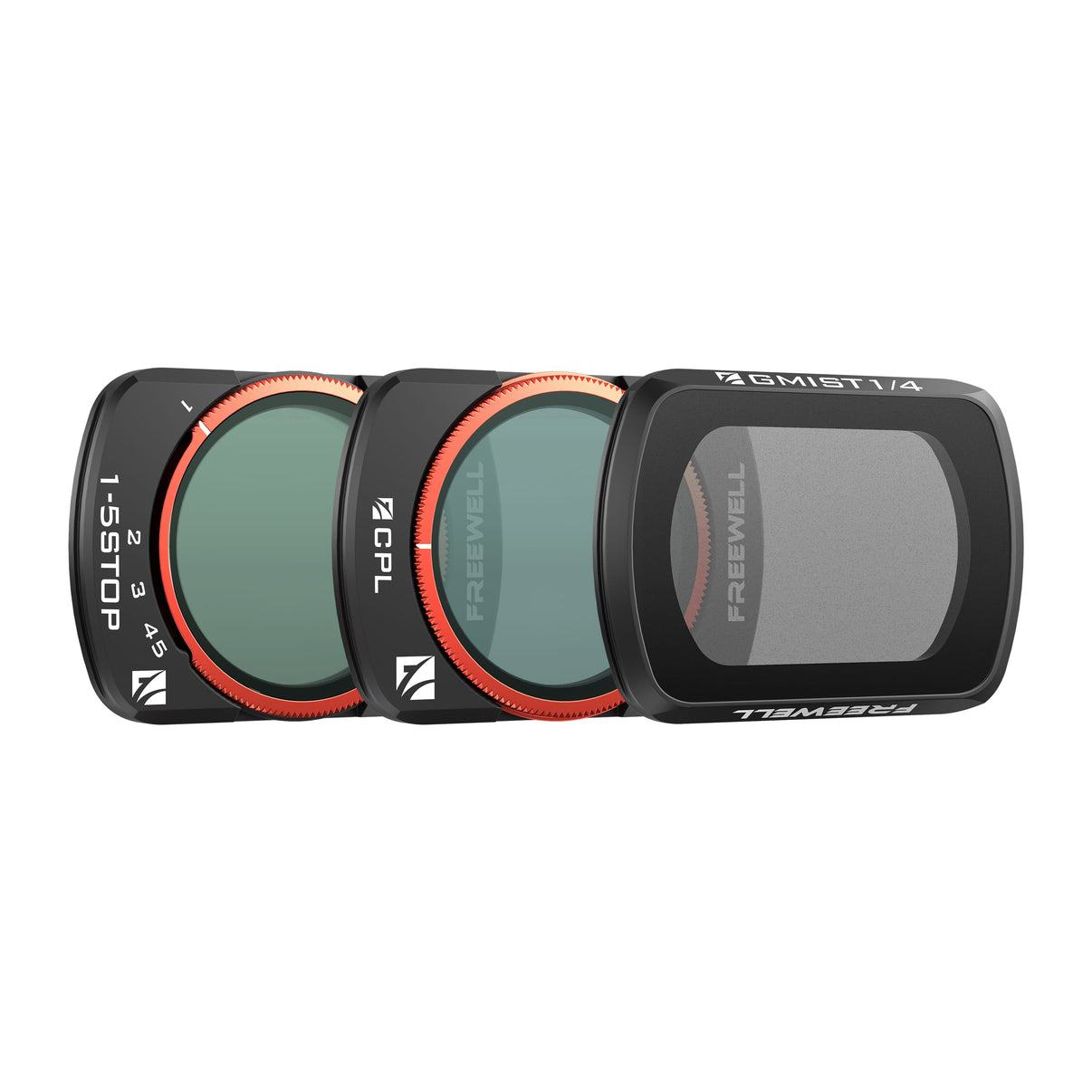 VND 1-5 Stop, Circular Polarizer & Glow Mist Filter for Dji Osmo Pocket 4 & Pocket 3