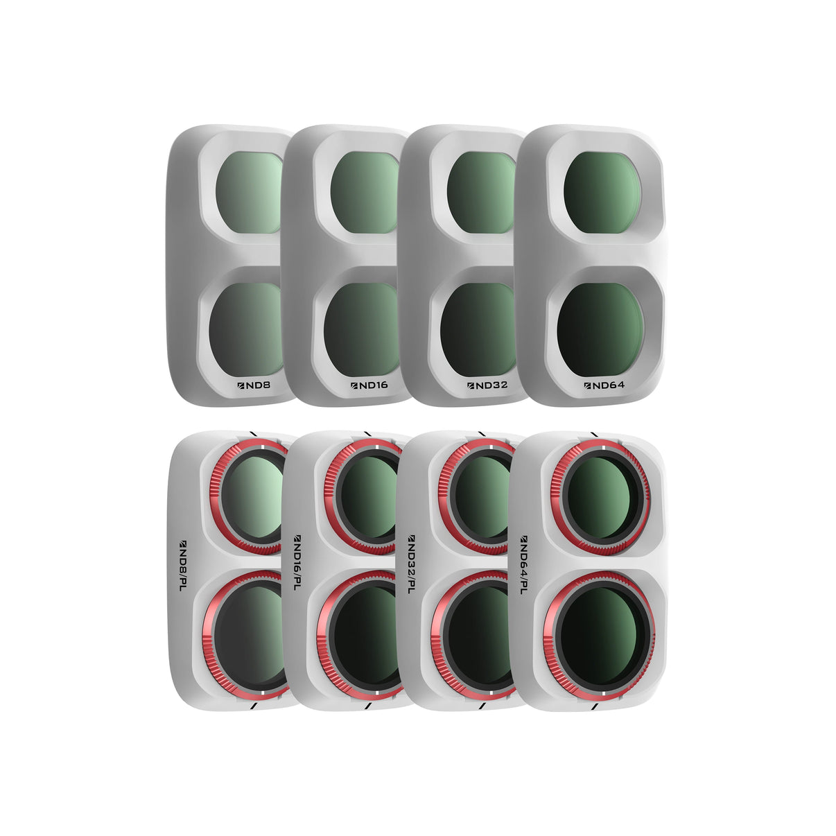 Freewell DJI Osmo Pocket 4P ND and ND PL filter collection for exposure control glare reduction and cinematic footage