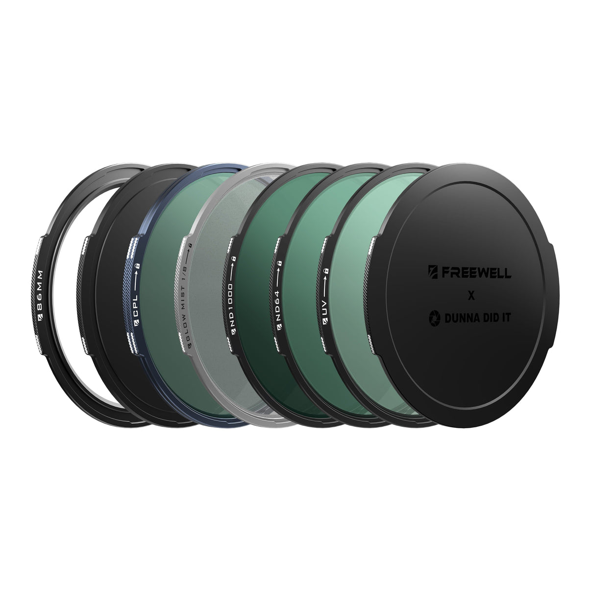 Freewell Dunna Did It Ultra-Slim Locking filter Photography kit 86