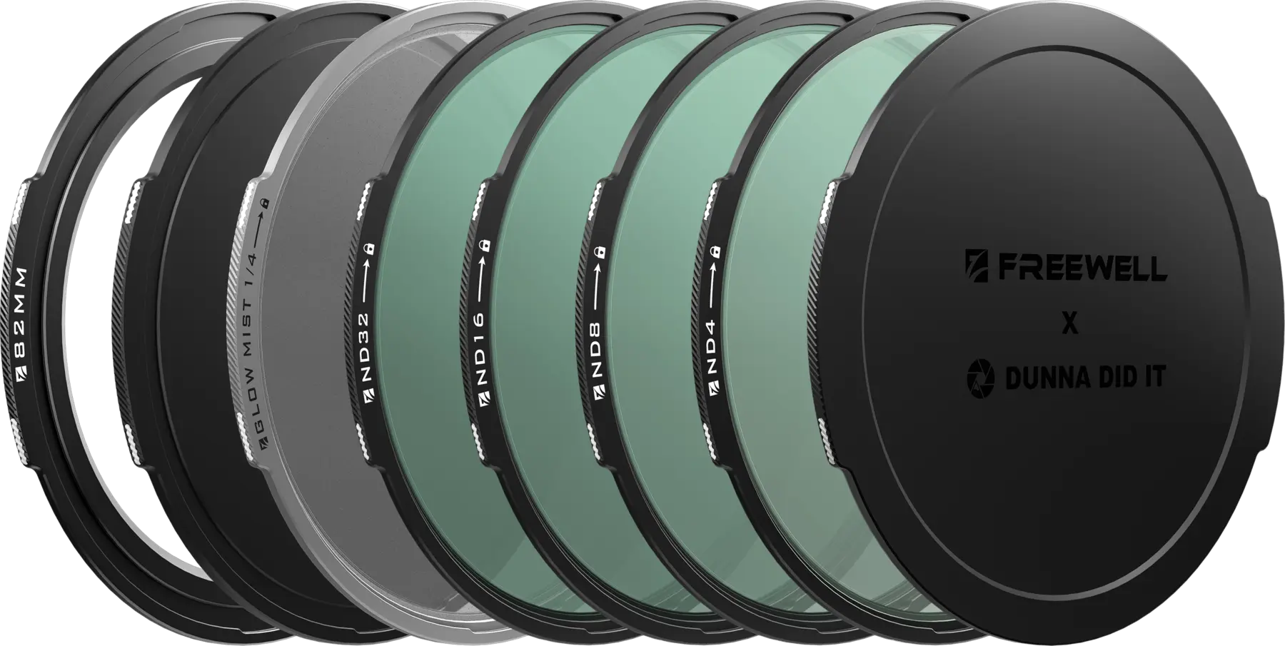 Freewell x Dunna Did It filter kit system