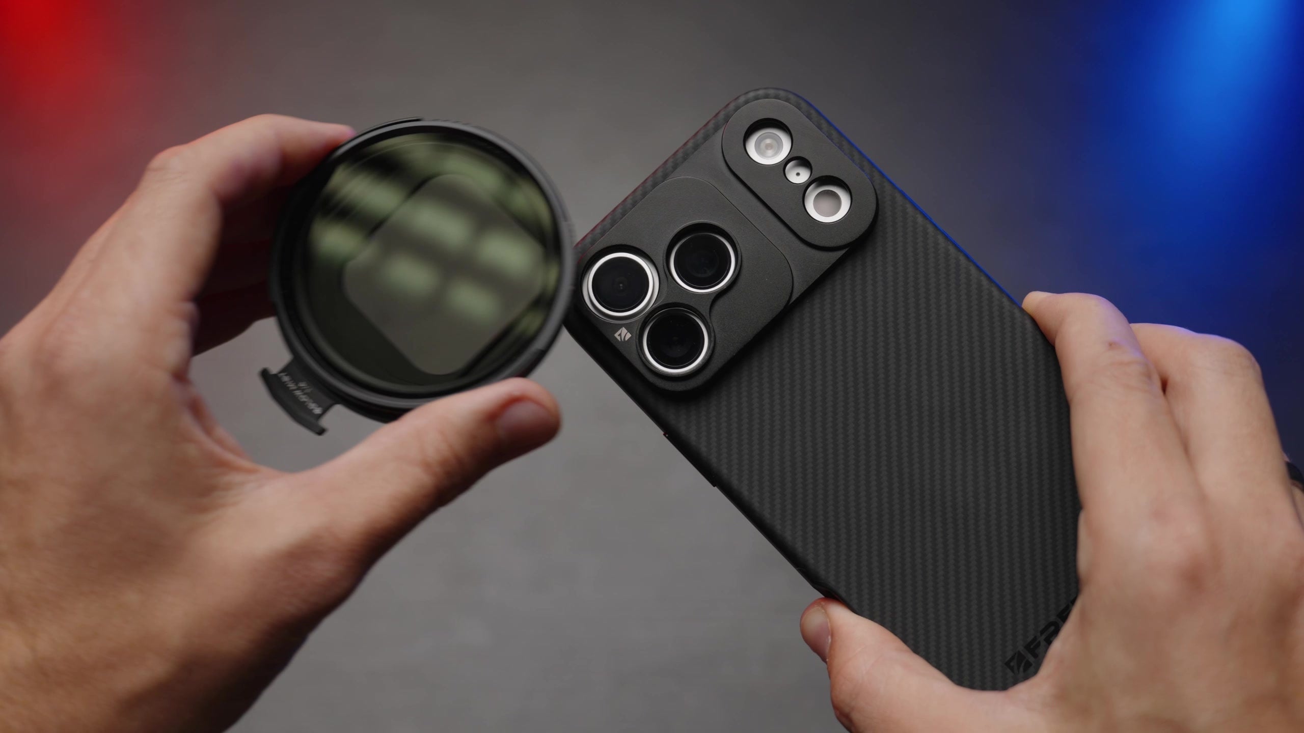 iPhone 17 Pro Max Case with Magnetic Filters & Lens Mount