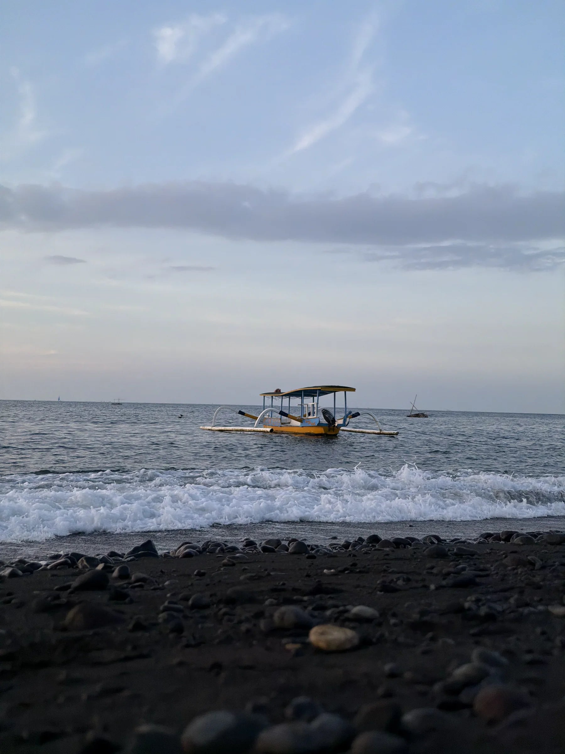 Boat captured closer with the Freewell 1.7x Telephoto Lens