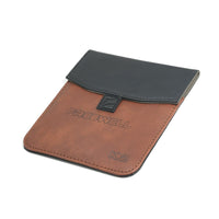 Freewell K2 single filter case with a brown leather exterior and black flap, featuring the Freewell logo.
