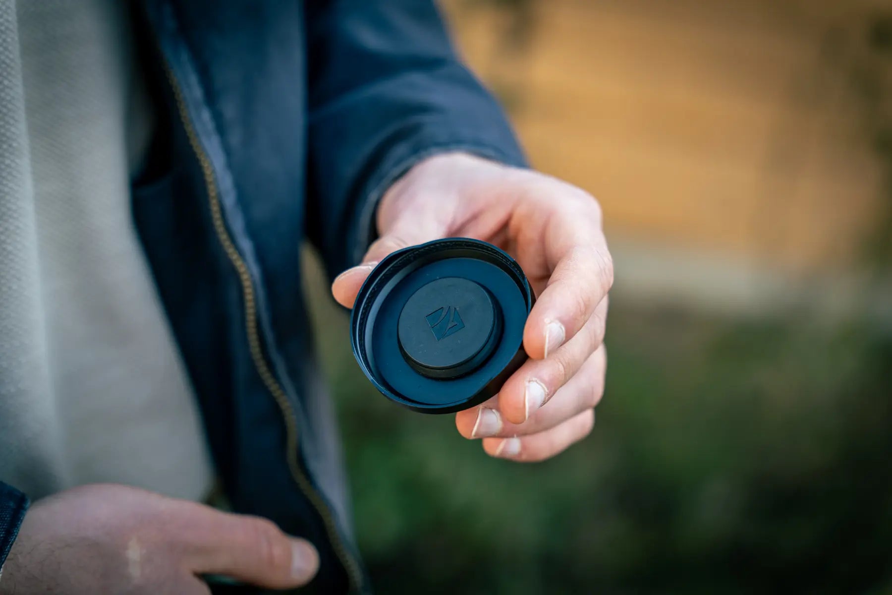 Freewell magnetic anamorphic lens caps held together