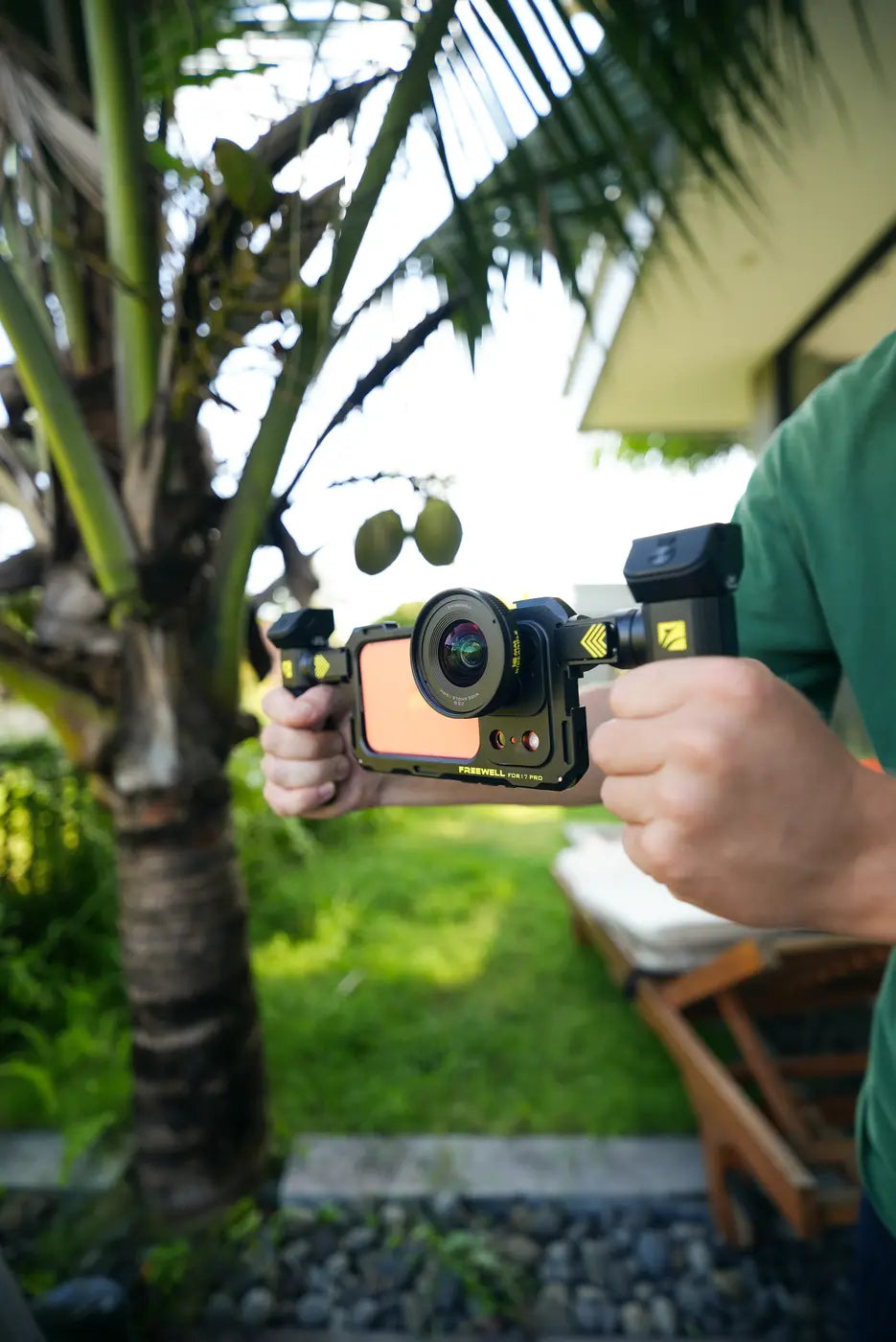 Freewell Genius Rig with wide angle lens