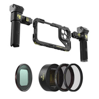 iPhone Genius Rig Gold Cine Kit - iPhone 16 Pro- Freewell Gear