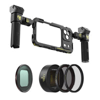 iPhone Genius Rig Gold Cine Kit - iPhone 17 Pro Max- Freewell Gear