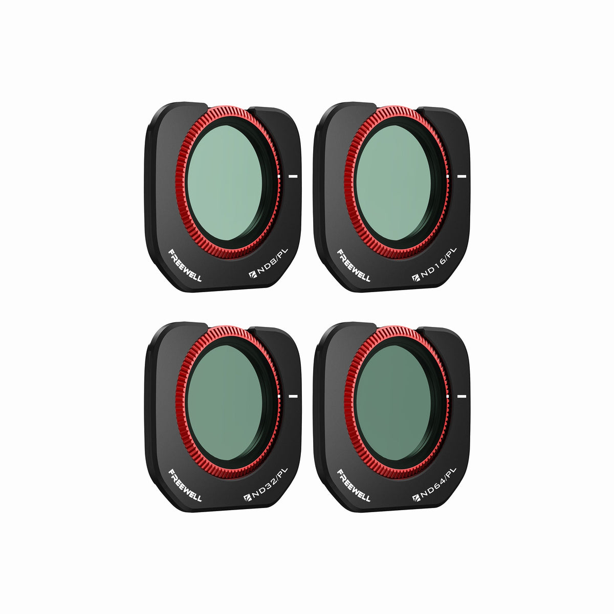 Freewell Insta360 Luna Pro Bright Day ND/PL Filter Kit 4 Pack