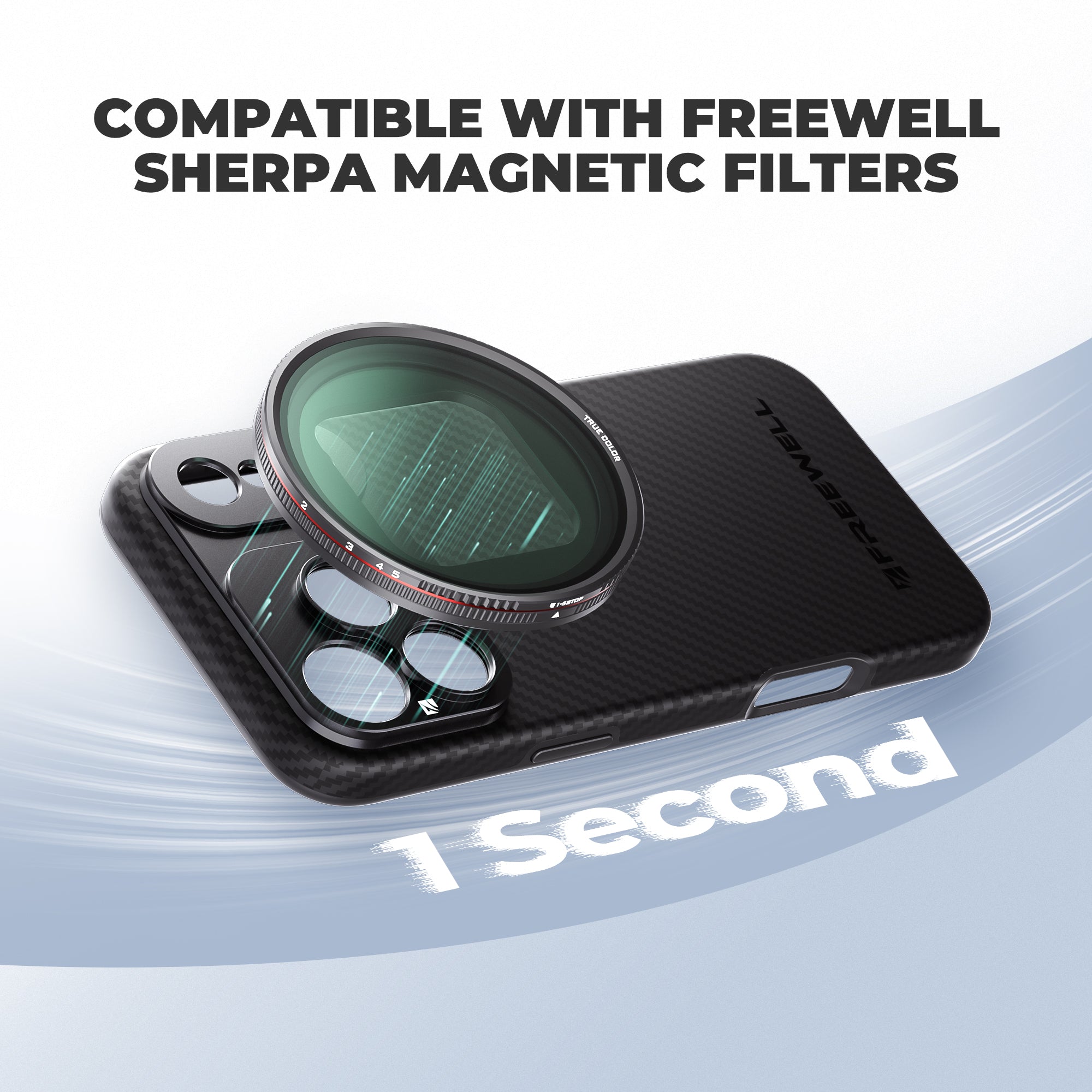 iPhone 17 Pro Max 用freewellケース iPhone 17 Pro Max Filmmaker Case | 17mm Lens Mount – Freewell Gear