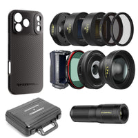 iPhone 17 Pro Max case with 1.33x cinemorphic sets