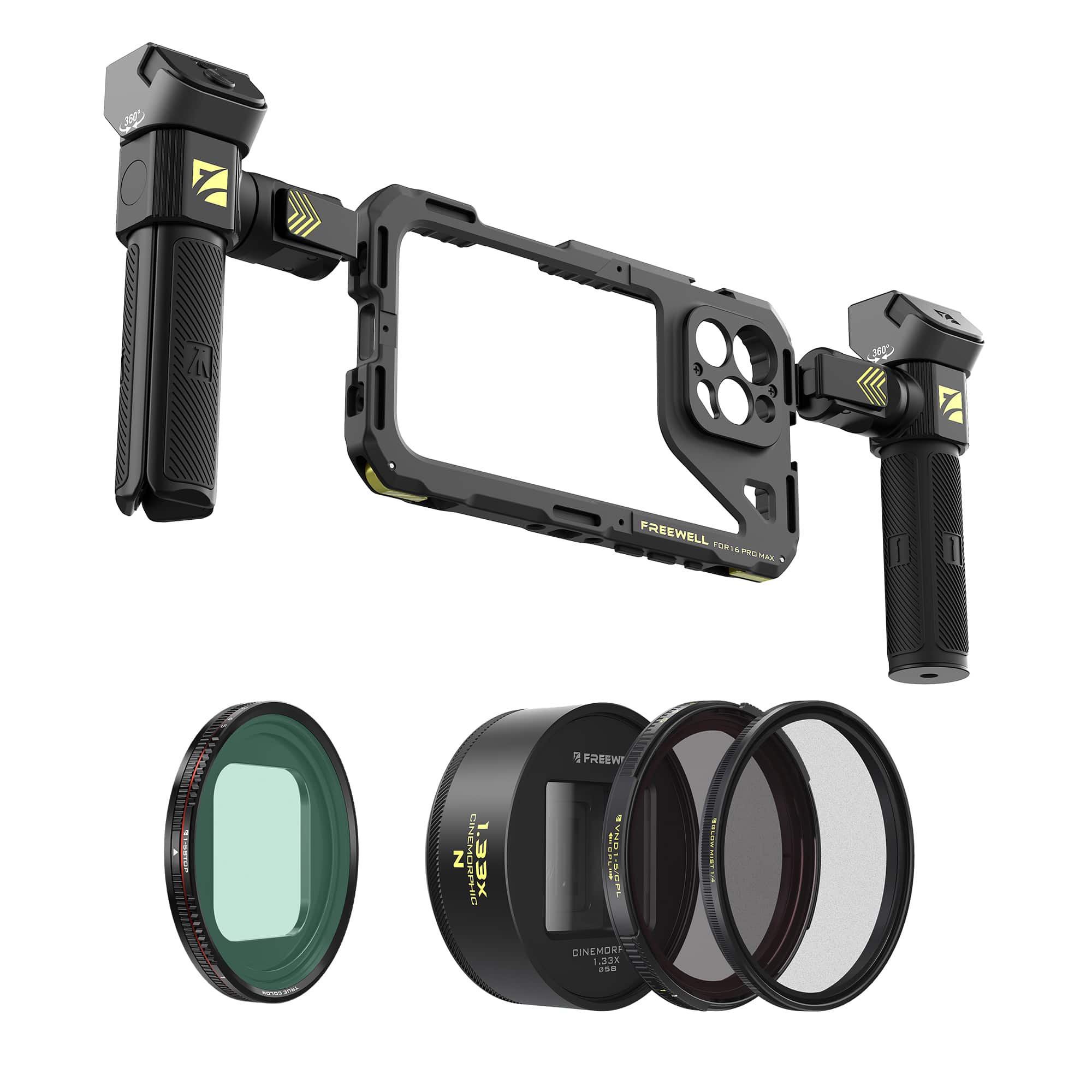 iPhone Cage, Variable ND, Anamorphic Lens – Freewell Gear