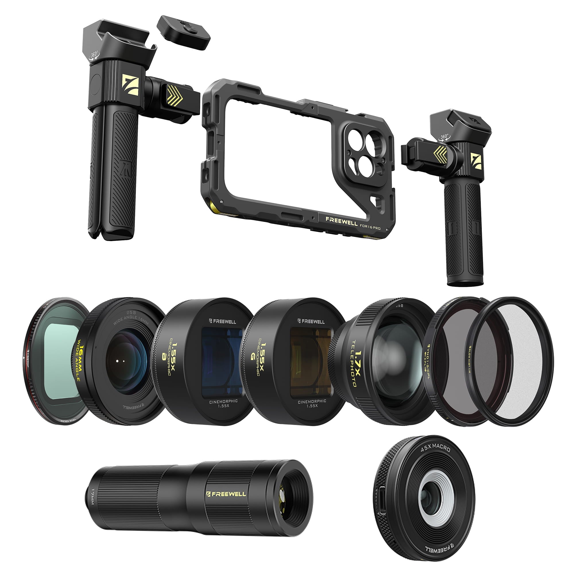 iPhone Genius Rig Mega bundle kit – Freewell Gear