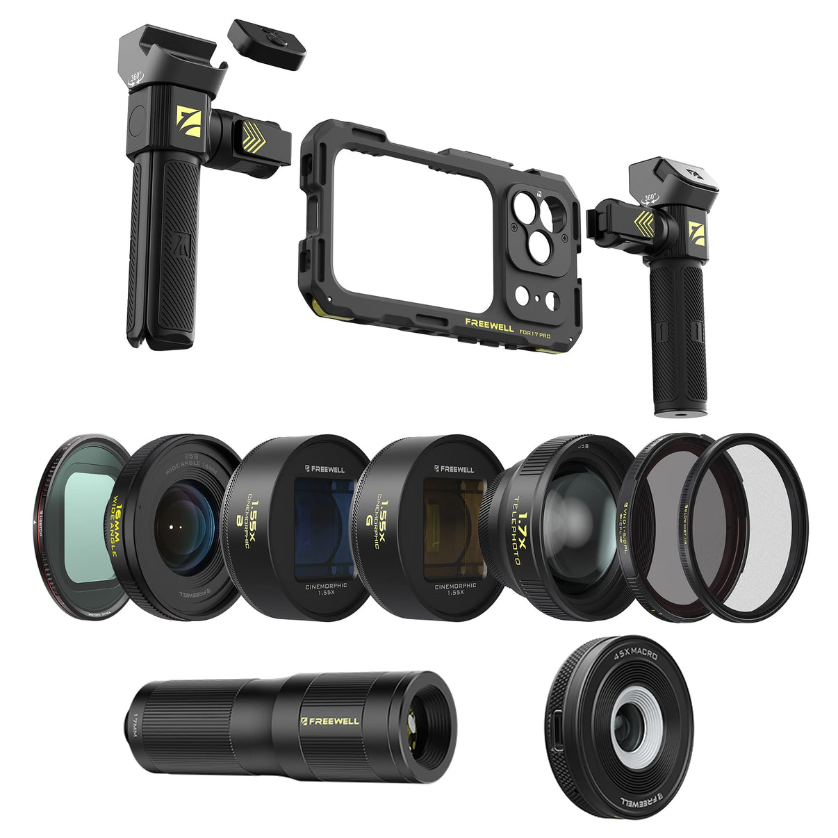 iPhone Genius Rig Mega 1.55x Kit iPhone 17 Pro 