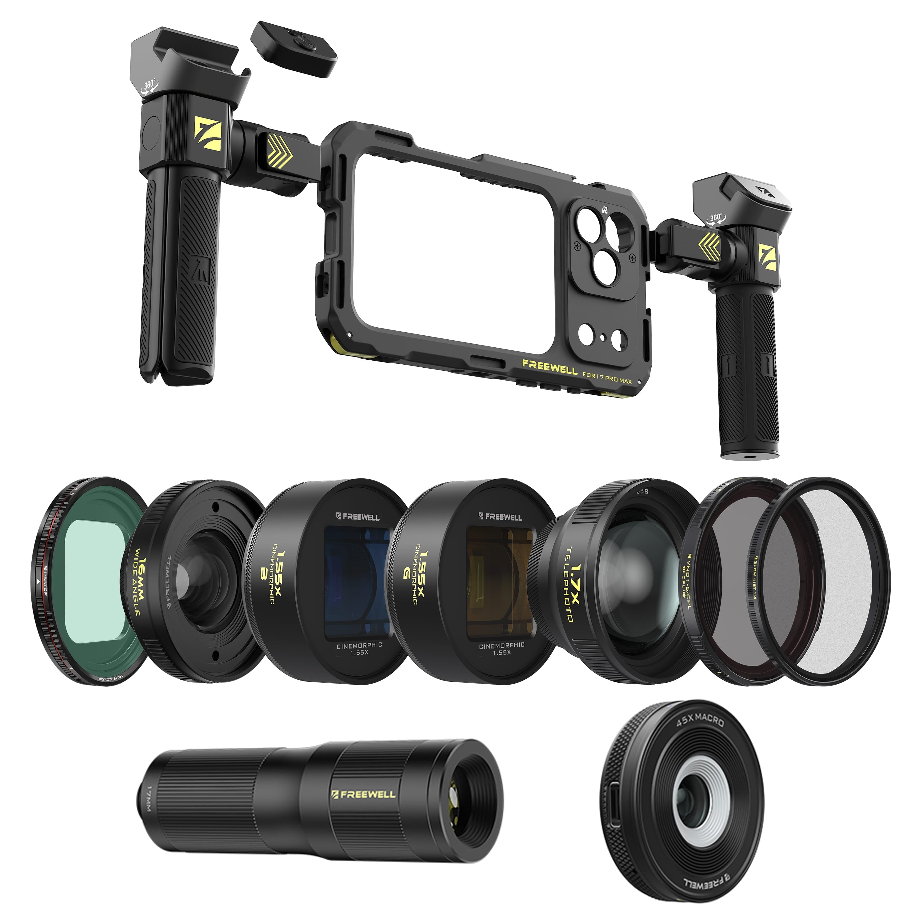 iPhone Genius Rig Mega bundle kit – Freewell Gear