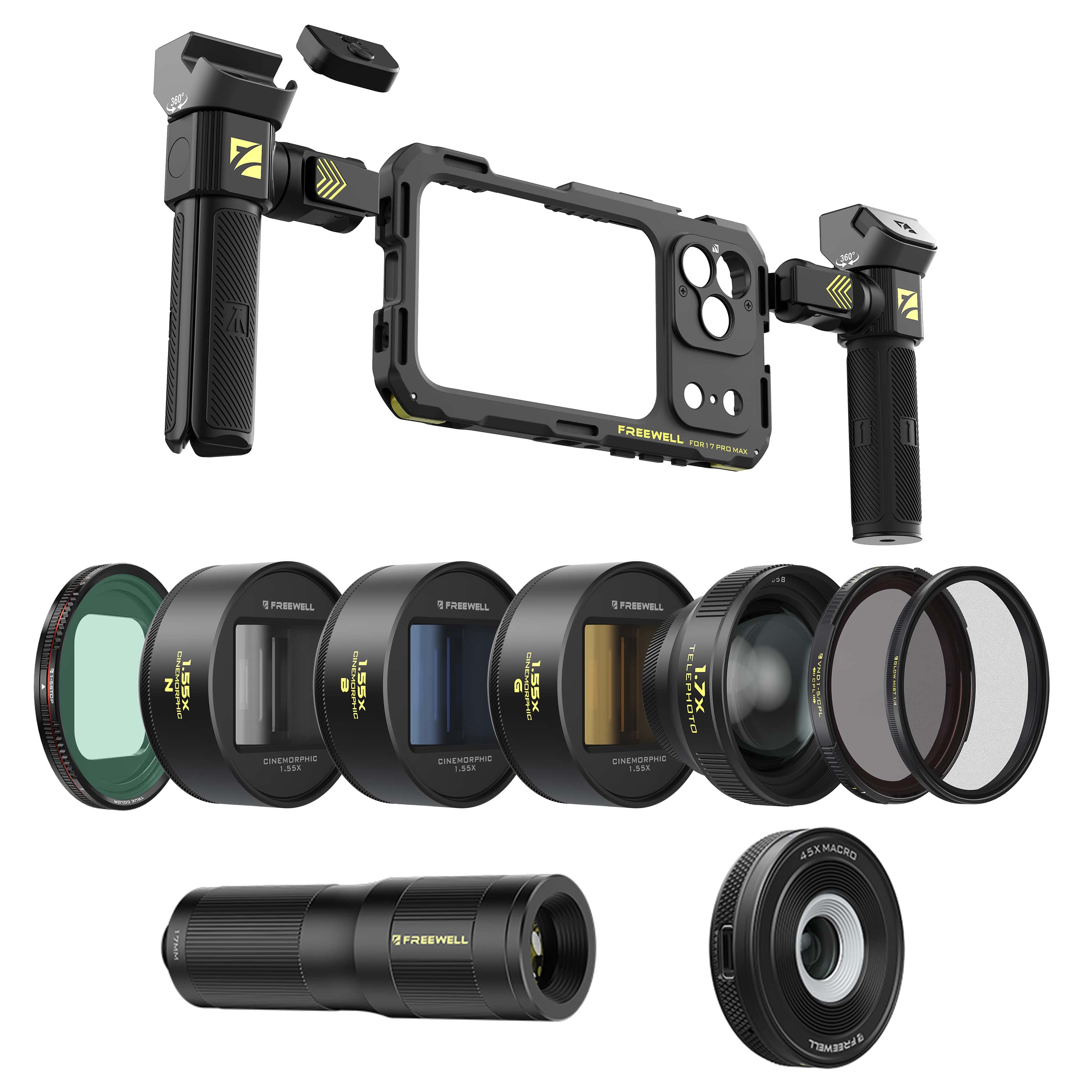 iPhone Genius Rig Mega bundle kit – Freewell Gear